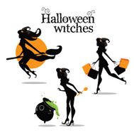 Halloween witch collection