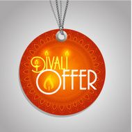 Happy Diwali label N2