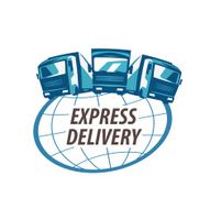 delivery vector logo design template traffic or truck icon N2