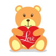 Teddy Bear With Heart N10