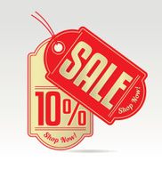 Sale vector tag N5