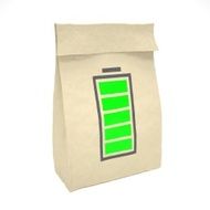 Lunch bag on white N5