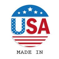 Vector 'Made in the USA' logo