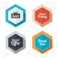 Sale icons Special offer symbols N4