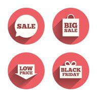 Sale speech bubble icon Black friday symbol N18