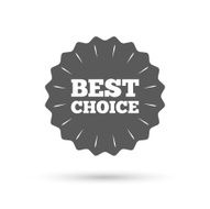 Best choice sign icon Special offer symbol N2