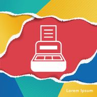 Cash register icon