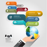 Hand business hold world N2