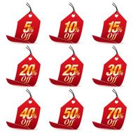 Shopping Sale Discount Red Price Tag