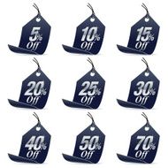 Shopping Sale Discount Black Price Tag