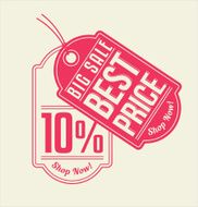 Discount tag 10
