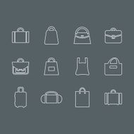 Bag outline