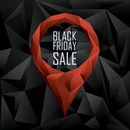 Black friday sale banner Seasonal clearance promotion Special offers and