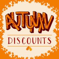 Autumn discounts illustration N2