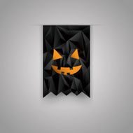 Halloween sale background Holiday sales ribbon Discounts promotional element
