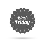 Black Friday sale icon Special offer symbol