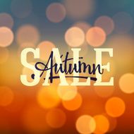 Autumn sale poster N7