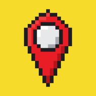 Location pointer in pixel design