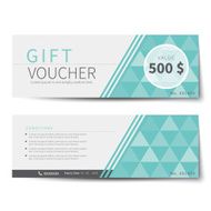 gift voucher discount template design