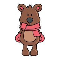 Bear feeling cold