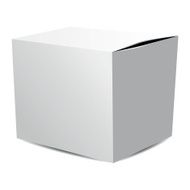 White blank box