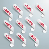White Sale Banners Elements N2