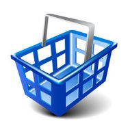 empty basket icon