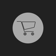 icon of shopping cart N5