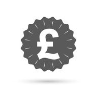 Pound sign icon GBP currency symbol N2