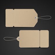 blank brown price tags