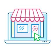 online shopping concept N19
