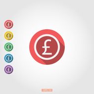 Around icons pound sign