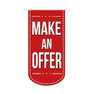 Make an offer banner design