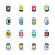 Flat shopping icon