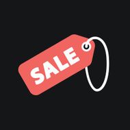 SALE tag icon