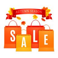 Autumn Sale Shopping Bags