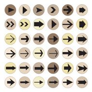 arrow icon set arrow design N2