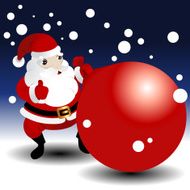 Christmas sale with Santa