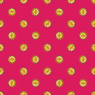 Vector percentage signs seamless pattern Sale background in cartoon style N2