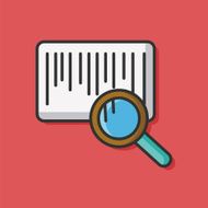price tag color line icon