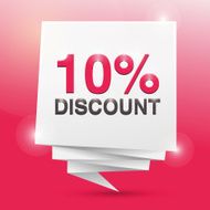 10 discount poster design element