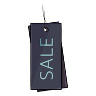 Vector Single Cartoon Sale Tag N2