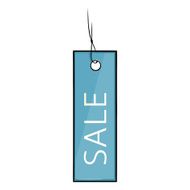 Vector Single Cartoon Sale Tag N5