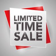 LIMITED TIME SALE poster design element N2