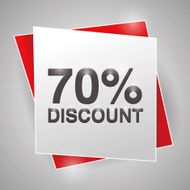 70 discount poster design element N2