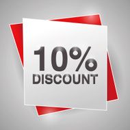 10 discount poster design element N2