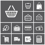 Shopping Icons N104