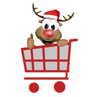 Christmas Reindeer Cartoon