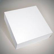 Package white box design template for your package