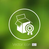 PREMIUM box packing vector design isolated icon